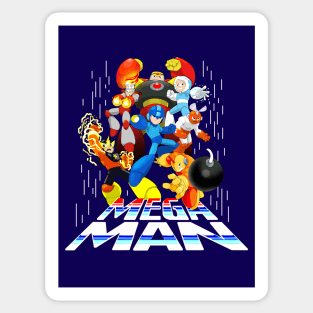 Mega Man and Bosses Sticker